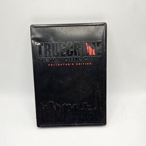 Xbox Orginal Game True Crime New York Collector's Edition in fair shape